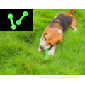 Glow In The Dark Food Leakage Interactive Chew Toys Barbell Shaped From Dog Toys Manufacturers